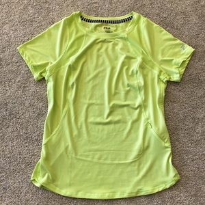 (Free!*) Neon FILA Sport short sleeve athletic top